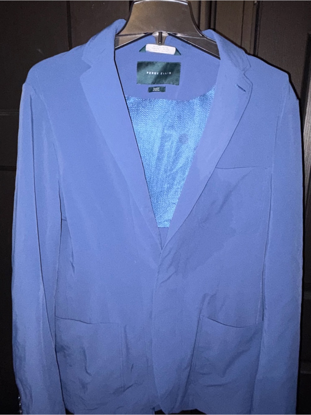 Perry Ellis Men’s Blue Tailored Blazer